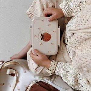 Ланч-бокс с разделителем Mrs. Ertha "Strawberries Mood", райские ягоды